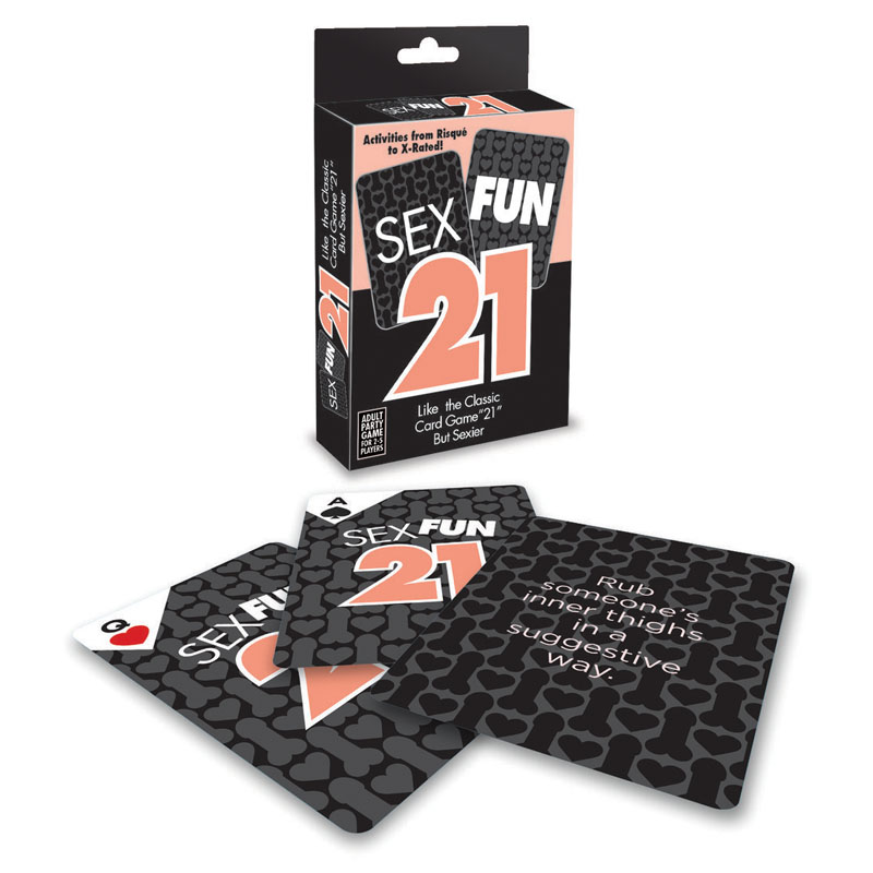 Sex Fun 21 Adult Card Game